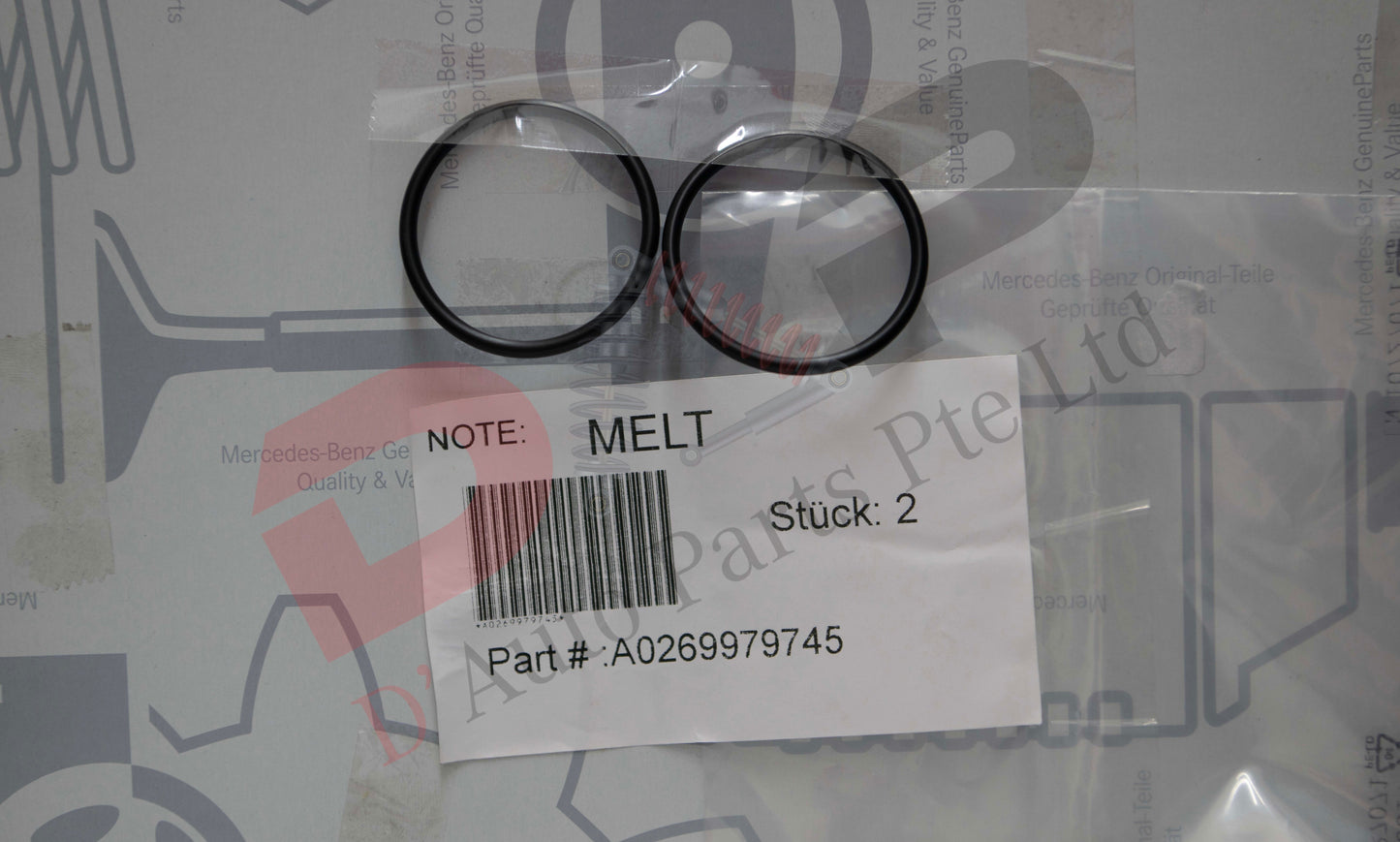 MB Seal (Breaded Metal, Oring) - Engine Cooling