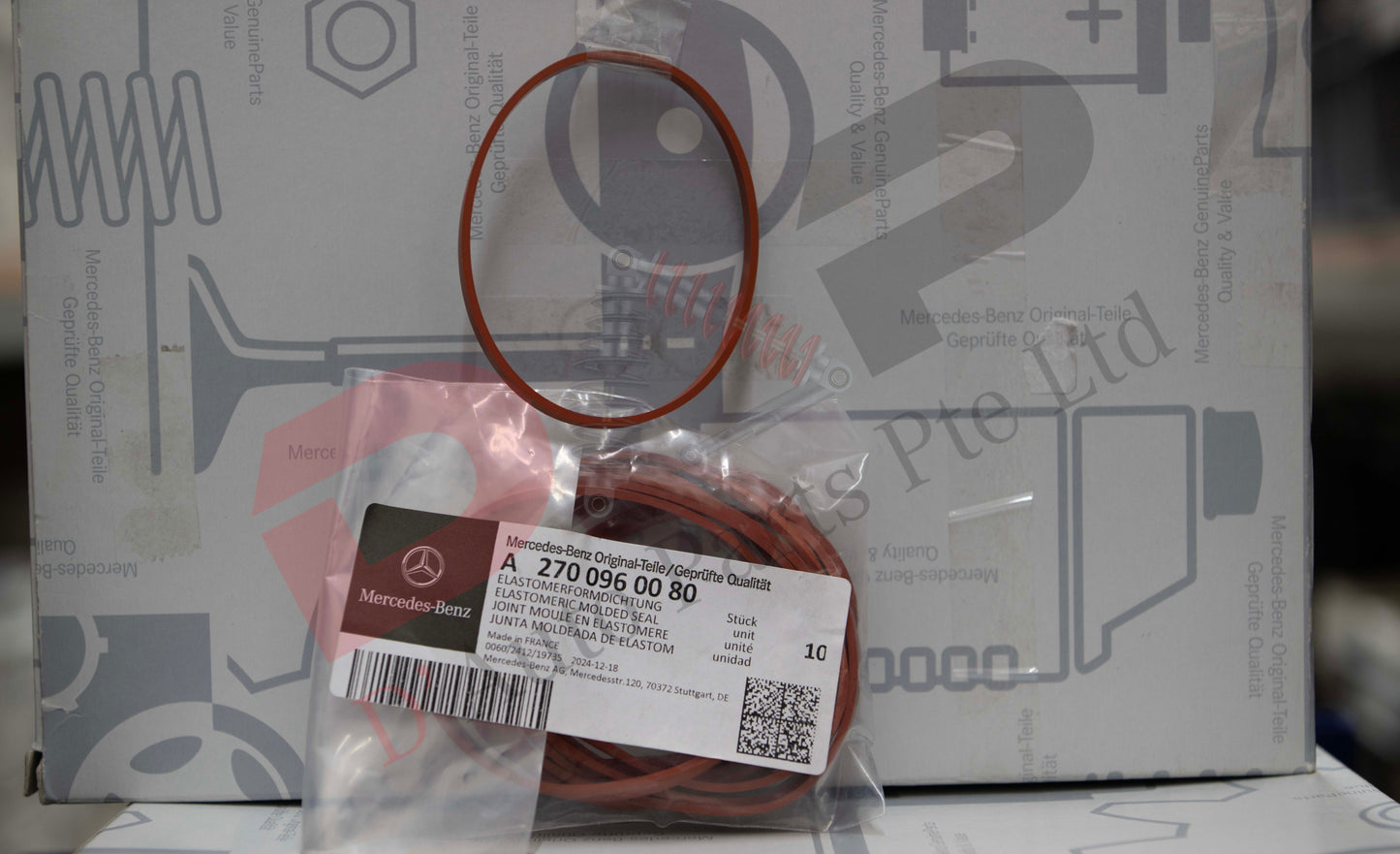 MB Seal (Molded, Flange, Oring) - Hoses, Holders, Clip