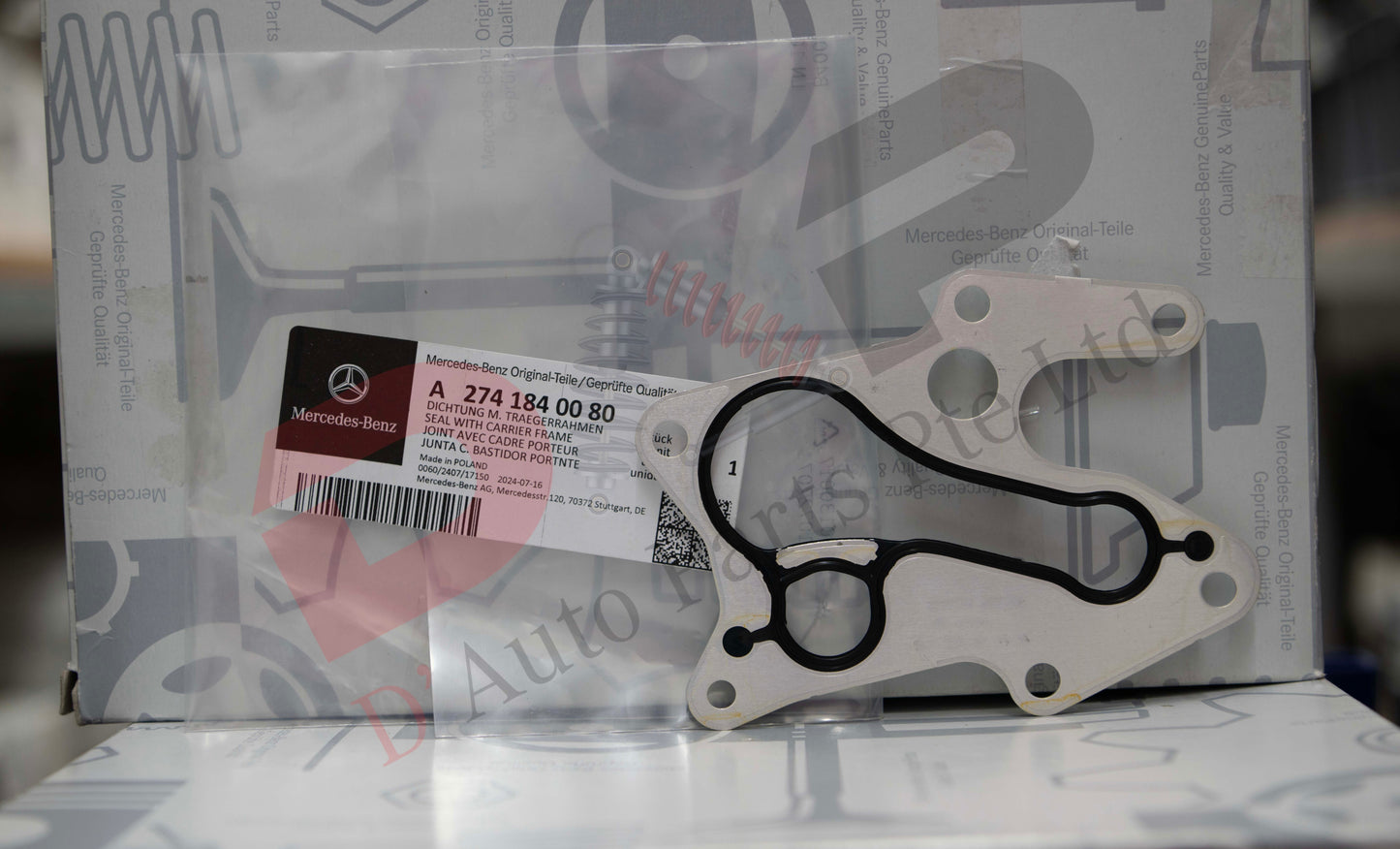 MB Seal (Molded, Metal bead, Oring) - Engine Lubrication