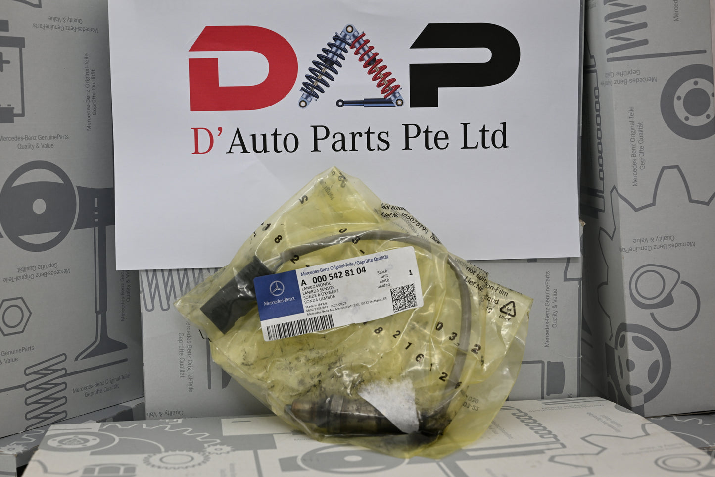 Merc Downstream Lambda Sensor 000 542 8104