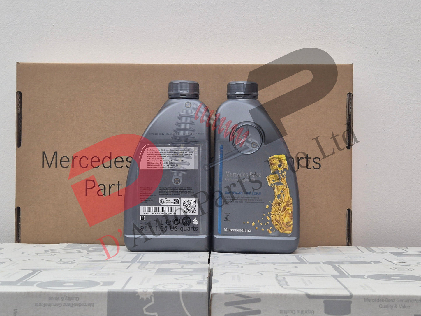 Merc Engine Oil 1L(5W-40) 000 989 6308 11