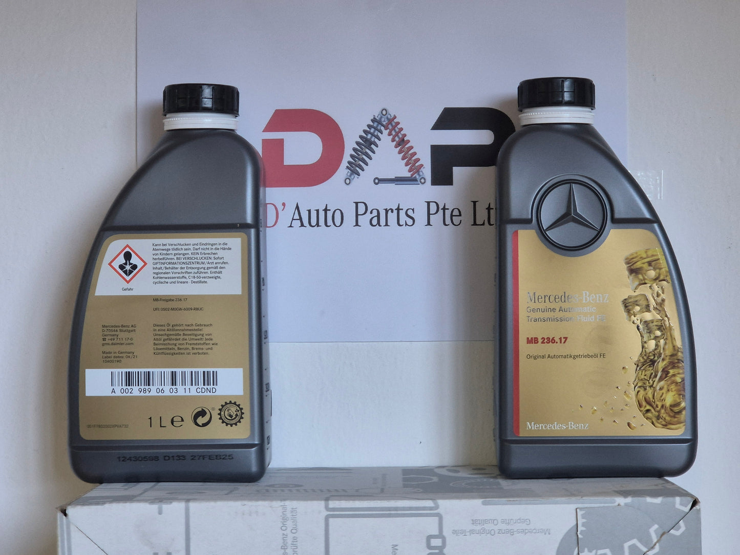 Merc Transmission Fluid - Automatic Transmission 1L 002 989 0603 11 CDND