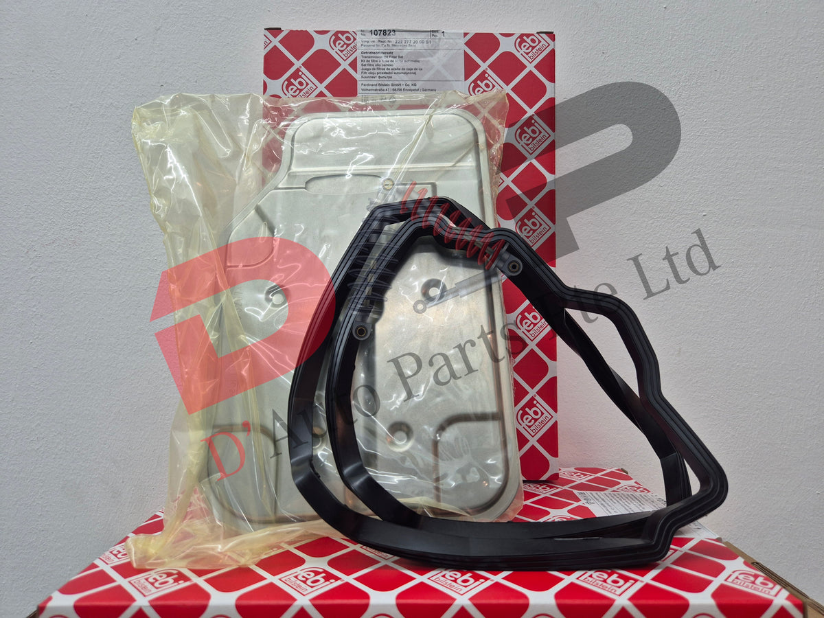 Febi Transmission Oil Filter with Gasket 107823 A2222772800, A2212770100, A2222772000 + A2202710380, A2202710180