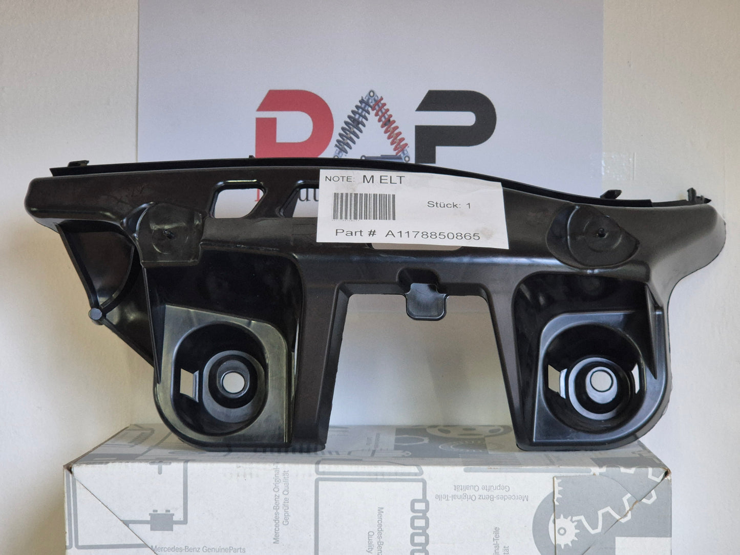 Merc Rear Right Bumper Basic Carrier 117 885 0865