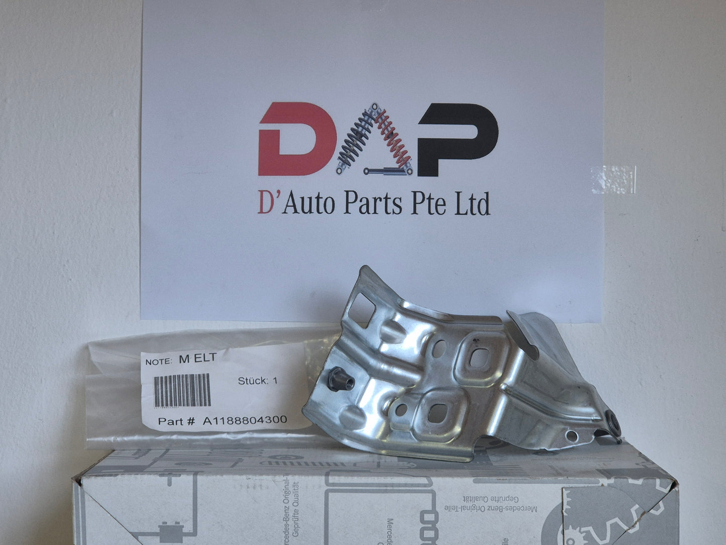 Merc Front Left Bracket - Front Fender 118 880 4300