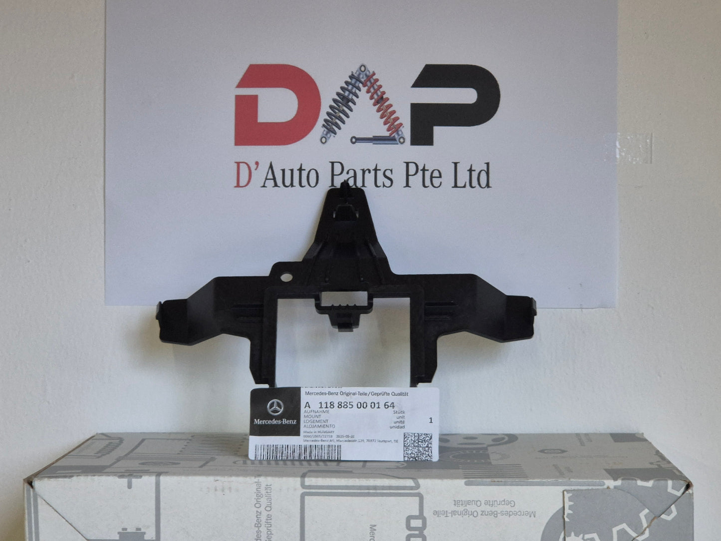 Merc Front Bumper Radar Sensor Mount 118 885 0001