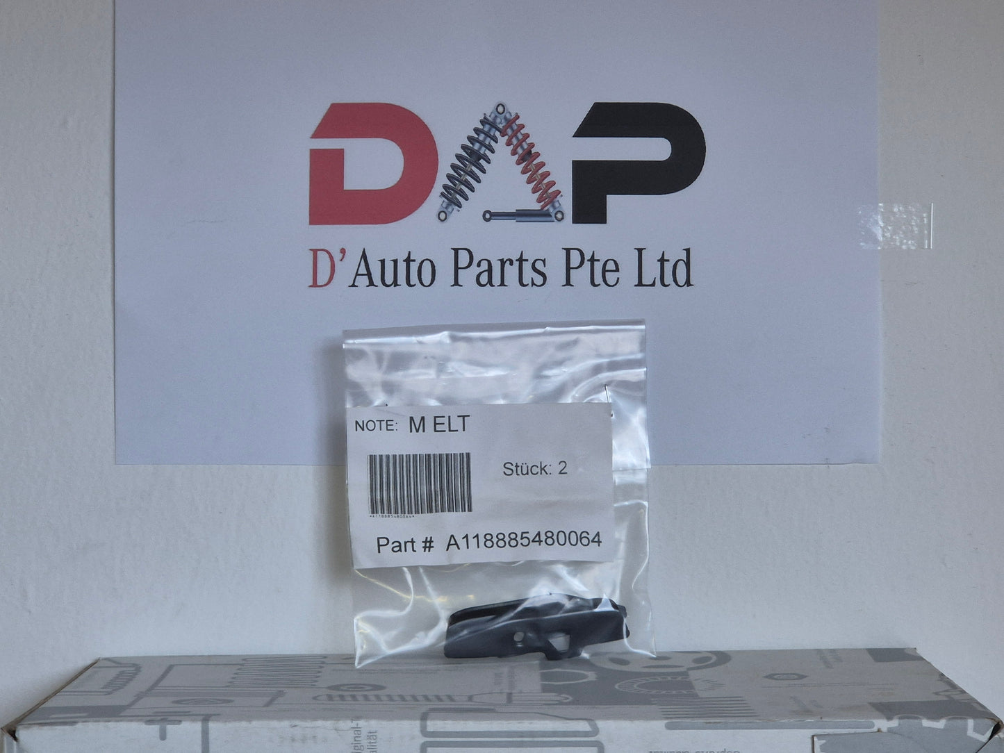 Merc Front Right Upper Bumper Mounting Rail 118 885 4800