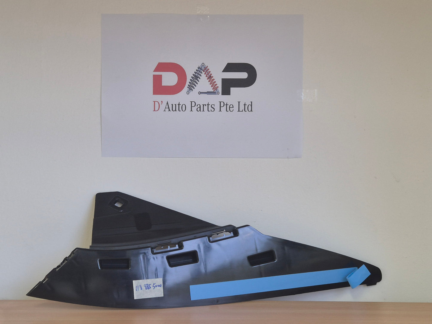 Merc Front Upper Right Basic Carrier Bumper 118 885 5000