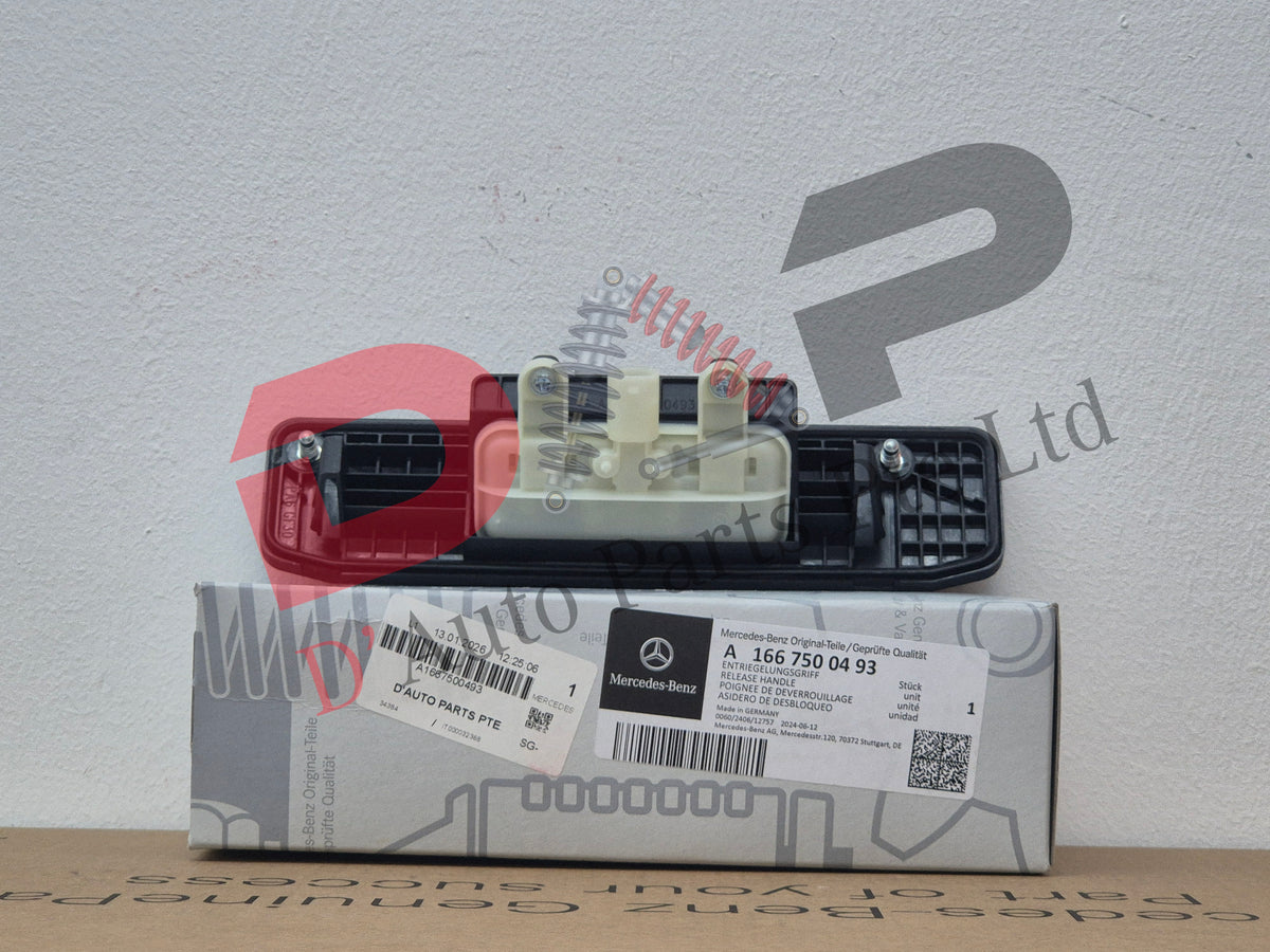 Merc Rear-End Door Release Handle 166 750 0493