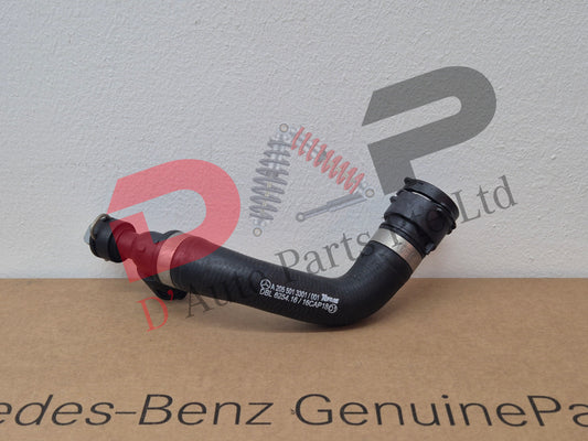 Merc Coolant Hose Low-temperature Cooler To Water Pump 205 501 3301