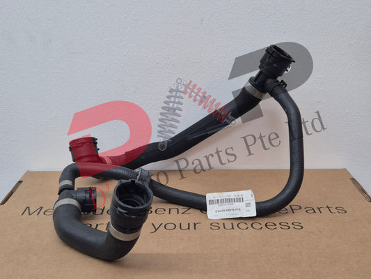Merc Coolant Filling Hose - Low-temperature Cooler To Water Pump 205 501 9400