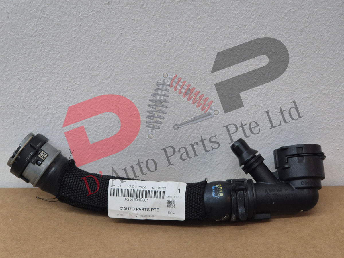 Merc Coolant Filling Hose - Cooler To Coolant Tank Expansion Reservoir 206 501 0301