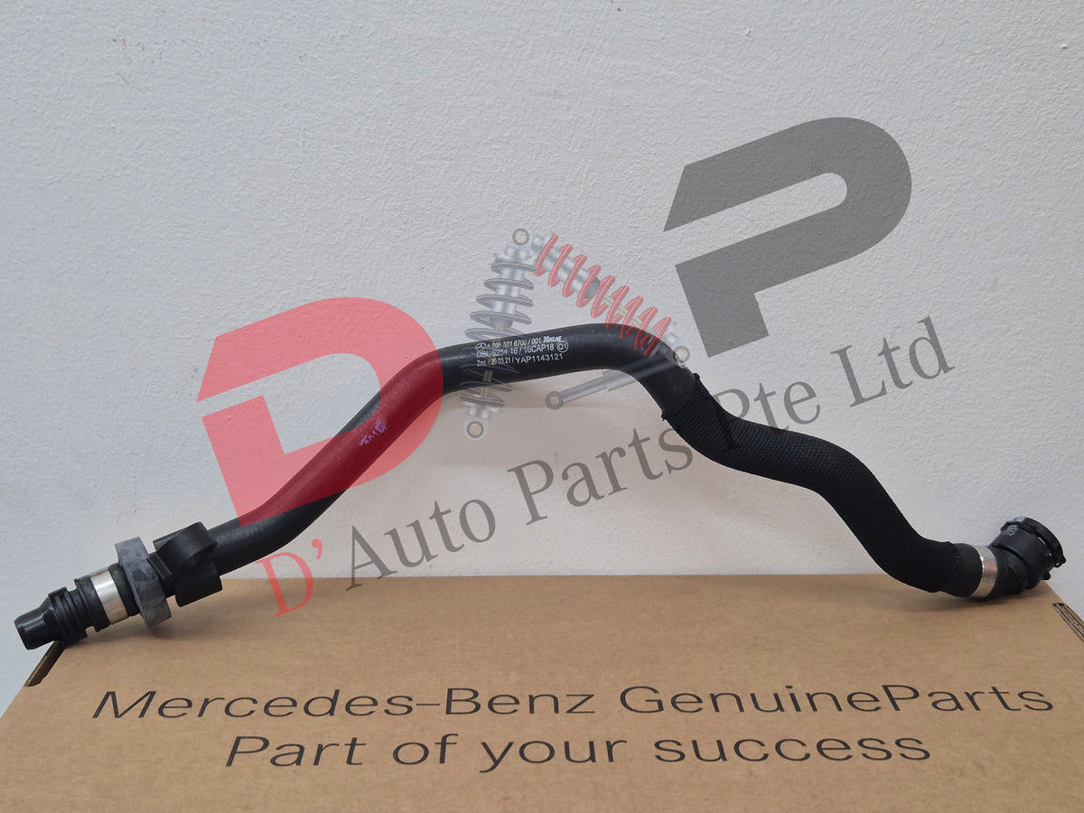 Merc Coolant Hose - Connecting Point To Cooler 206 501 6700