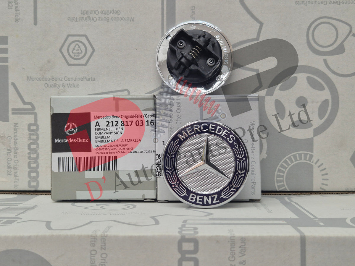 Merc Hood Star Emblem 212 817 0316