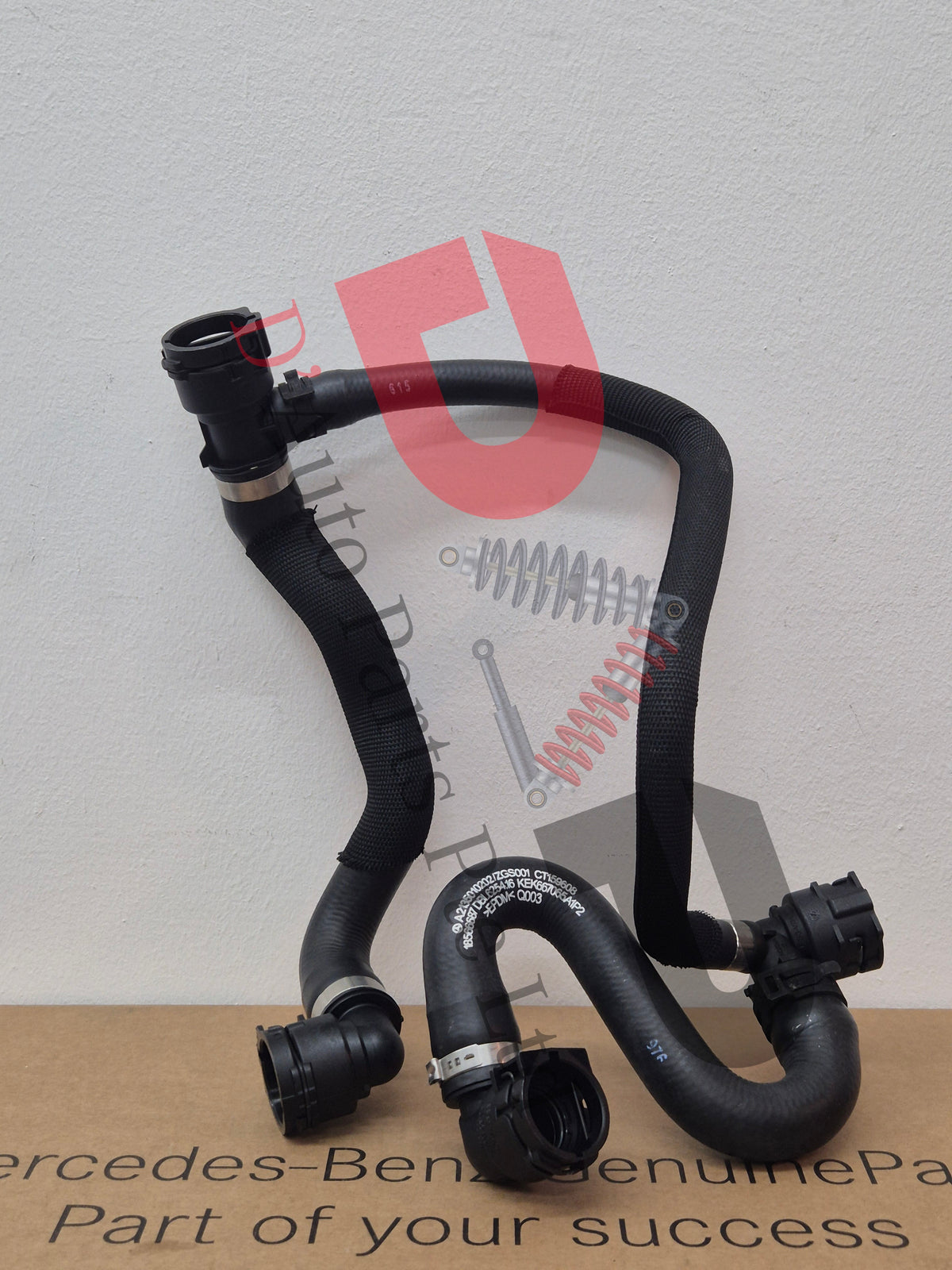 Merc Coolant Filling Hose - Container To Right Cooler And Water Pump 213 501 0202