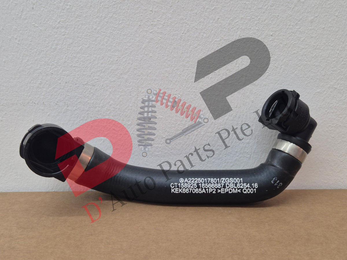 Merc Coolant Hose‑Low Temperature Cooler To Transmission Cooler 222 501 7801