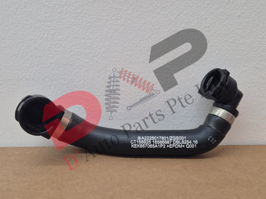 Merc Coolant Hose‑Low Temperature Cooler To Transmission Cooler 222 501 7801