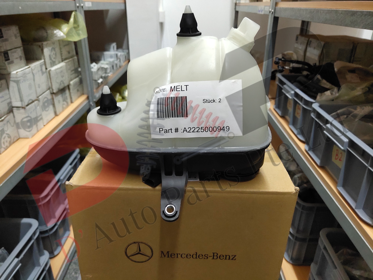 Merc Expansion Reservoir Coolant Tank 222 500 0949