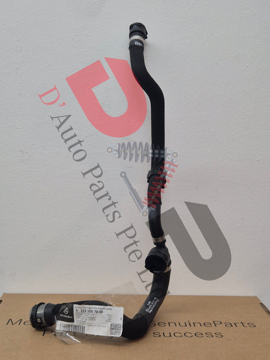 Merc Coolant Hose - Low‑Temperature Cooler To Coolant Pump And Expansion Reservoir 223 500 7000
