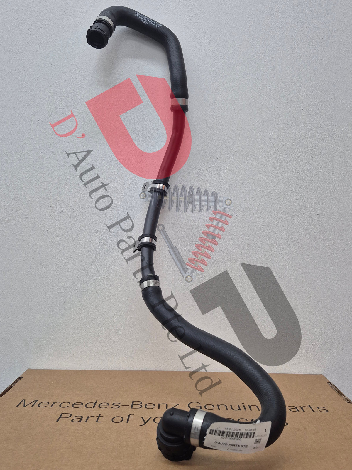 Merc Coolant Line - Switchover Valve To Connecting Point 223 500 8300