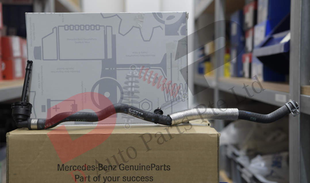 Merc Bleed Line/hose Low Temp (Expansion RES.) 247 501 0125