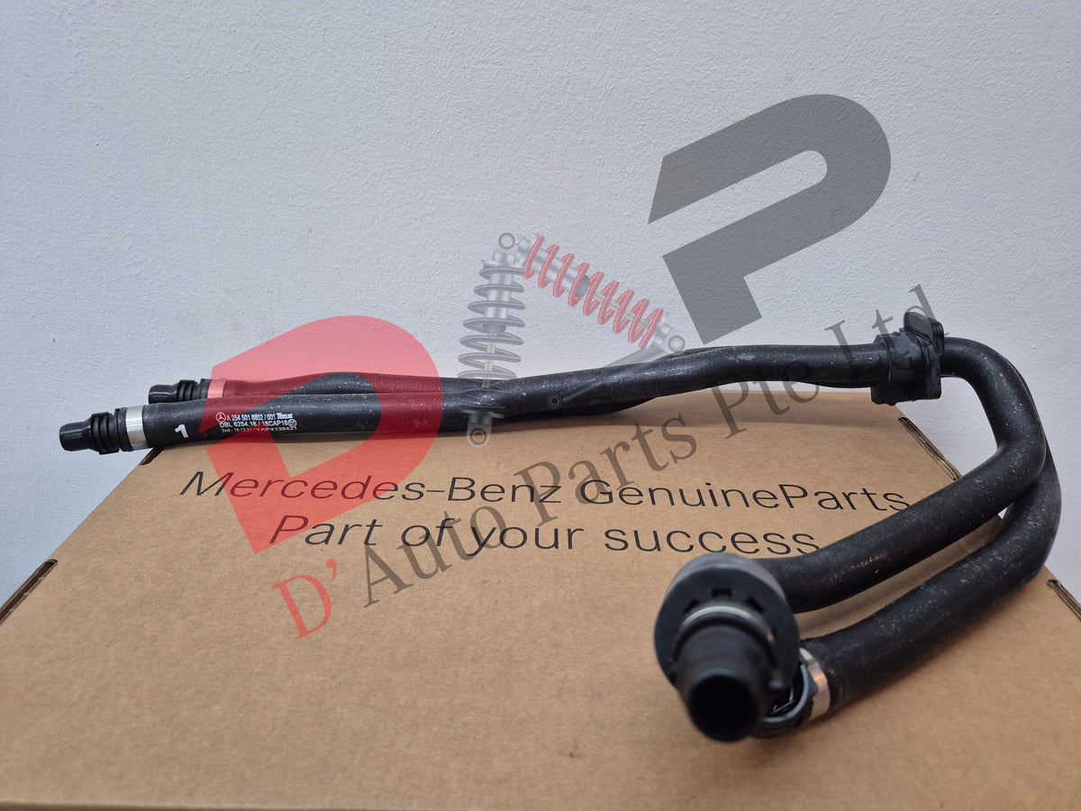 Merc Coolant Hose - Connecting Point To Connecting Point 254 501 8802