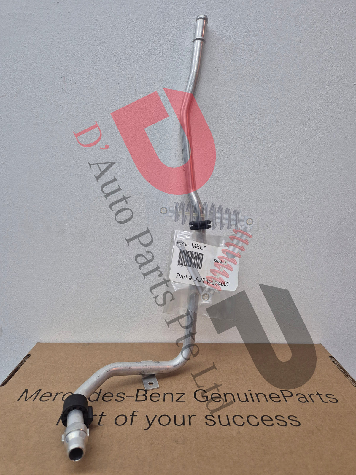 Merc Coolant Line - To Expansion Reservoir 274 203 4002