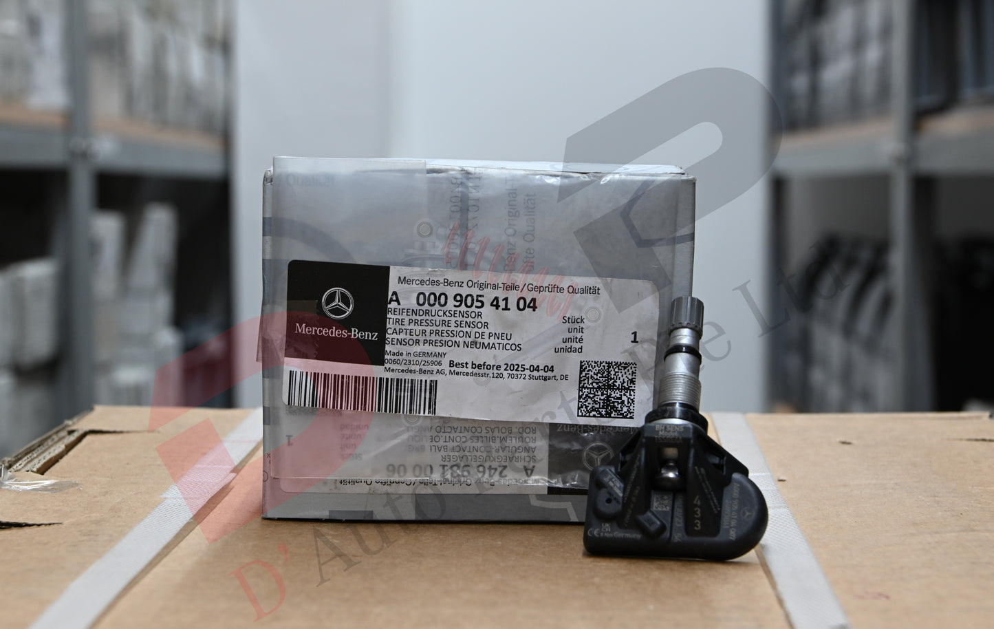 Merc Tire Pressure Sensors 000 905 4104