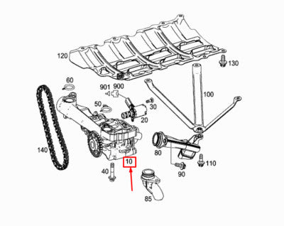 MB Oil Pump (Vane)