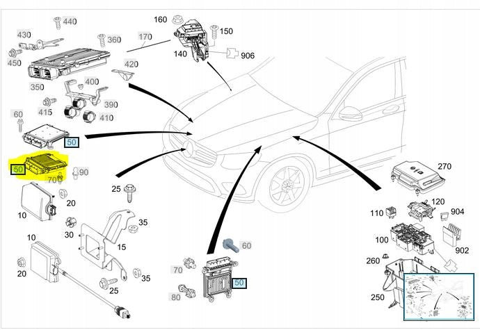 Merc Control Unit 274 900 2900