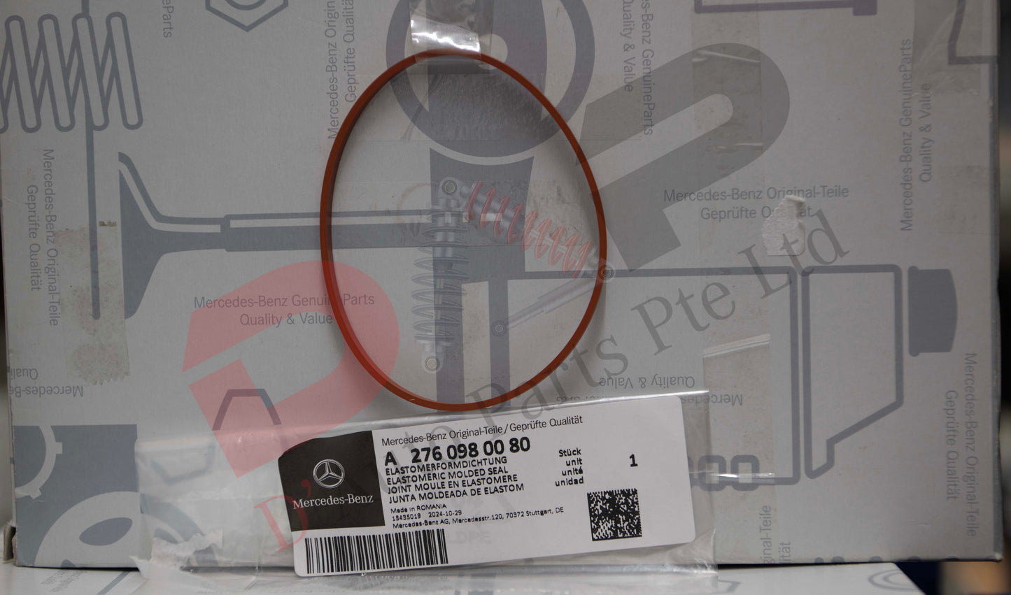 MB Seal (Molded, Flange, Oring) - Hoses, Holders, Clip