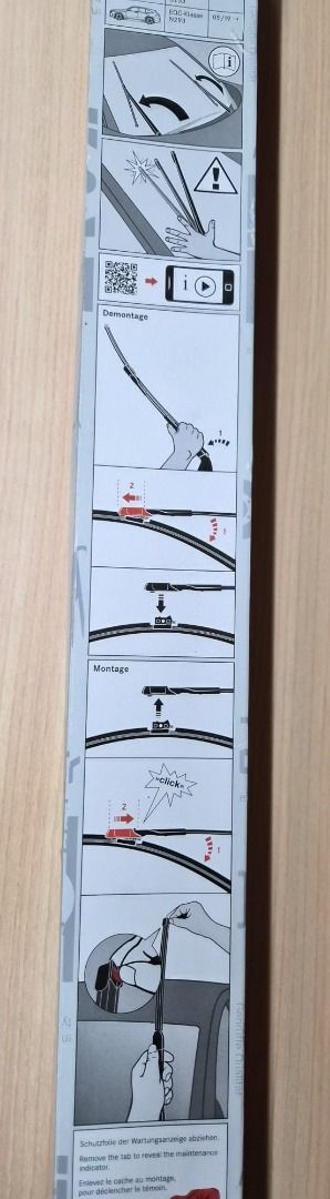 Mercedes C Class W205 GLC X253 Wiper A2058204603 | Original Part
